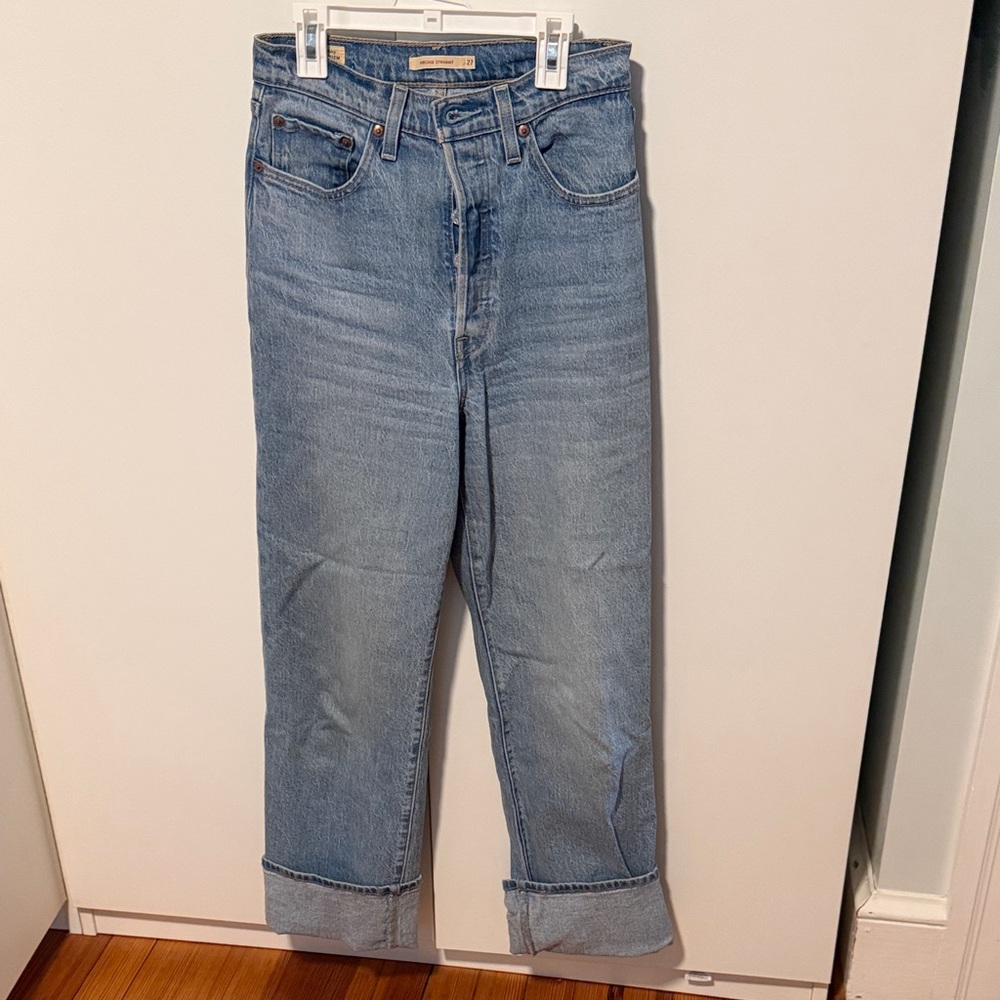 Levi’s Ribcage Full Length Straight Jeans